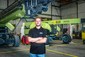 WhatsApp met Bastiaan van BAC Hoogwerkers