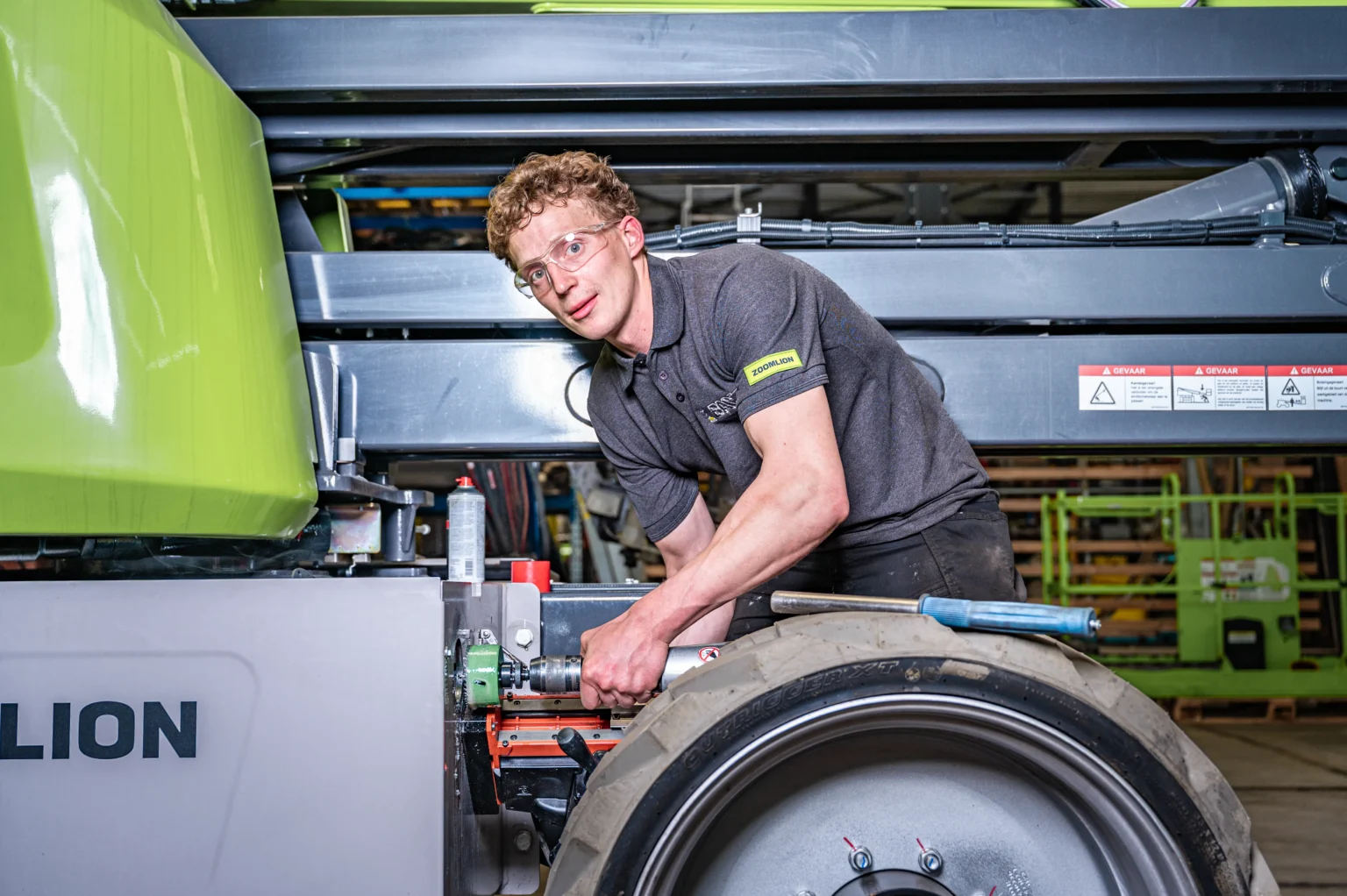 Aan het werk bij BAC Hoogwerkers