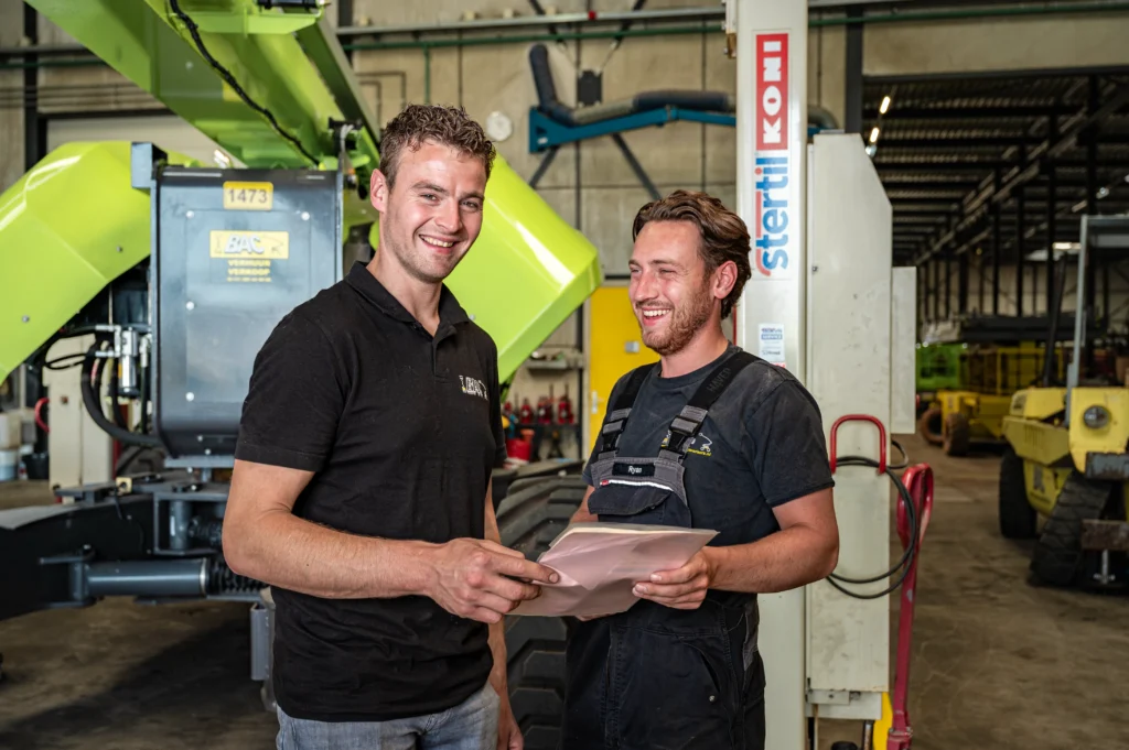 Kom werken bij het team van BAC Hoogwerkers